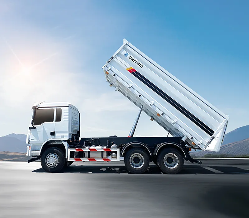 Three-Way Tipping Dump Truck