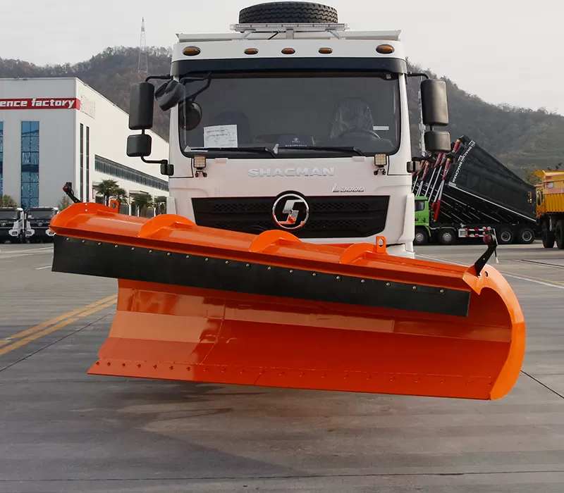 High-Speed Snow Throwing Plow