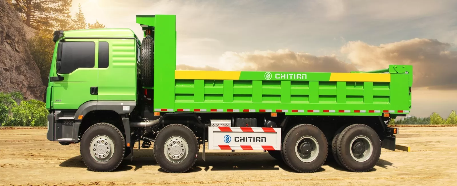 Low-Side Dump Truck