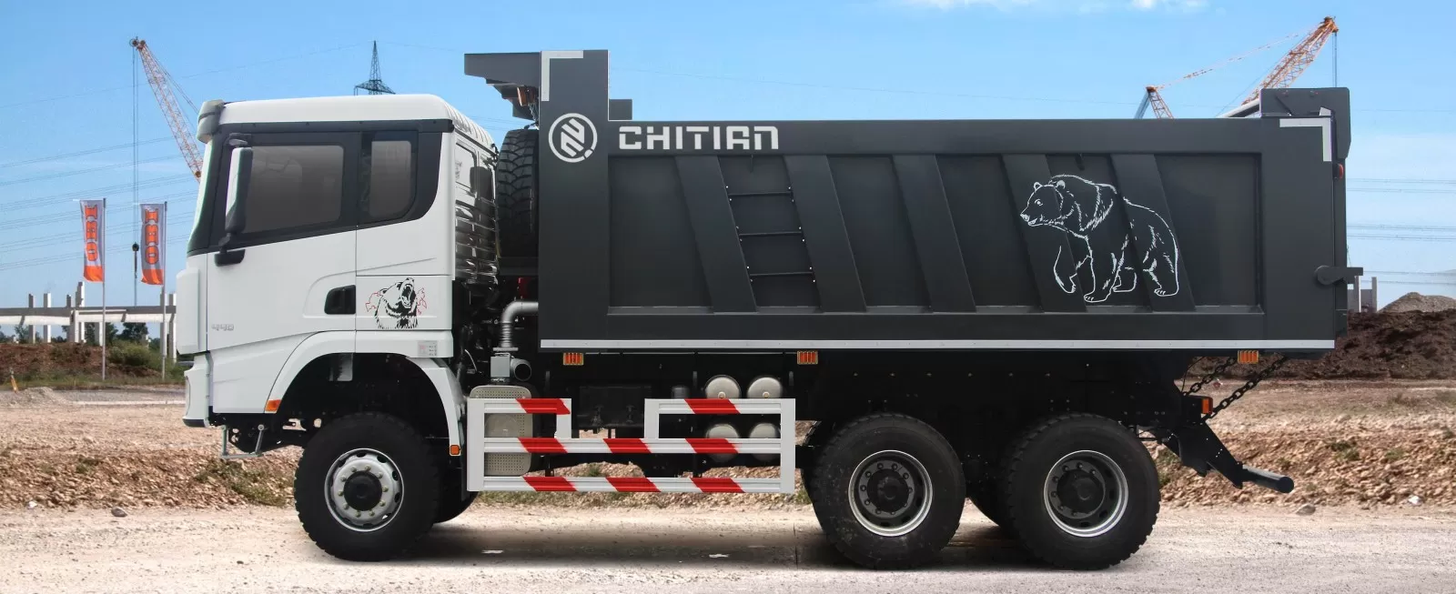Rear Tipping Dump Truck (Slant Rib)